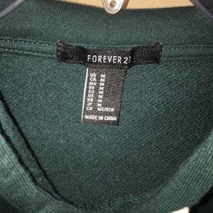 Forever 21 crop hoodie